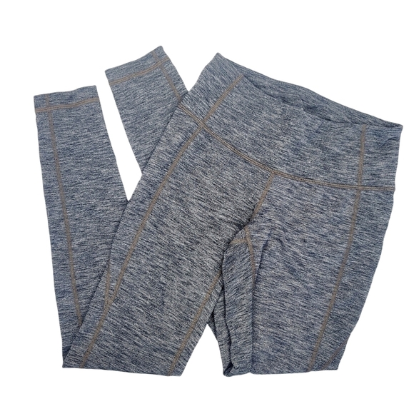 Athleta Heather Gray Mid-Rise Leggings - Picture 1 of 8